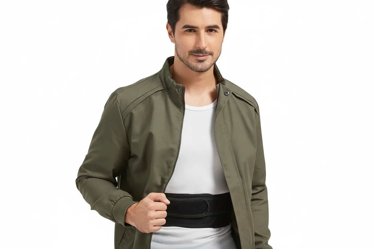 soporte de espalda ajustable para la parte superior e inferior.